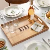 Balsam Hill Acacia Wooden Serving Trays Discount