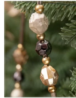Balsam Hill Antiqued Beaded Christmas Tree Garlands Discount