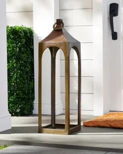 Balsam Hill Antiqued Metal Lanterns Online