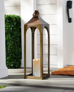 Balsam Hill Antiqued Metal Lanterns Online