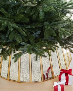 Balsam Hill Antiqued Mirror Christmas Tree Collars Hot