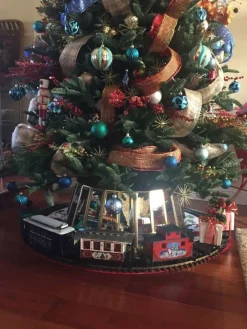 Balsam Hill Antiqued Mirror Christmas Tree Collars Hot