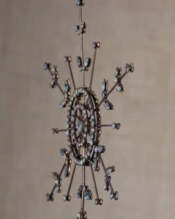 Balsam Hill Antiqued Snowflake Christmas Tree Topper Hot
