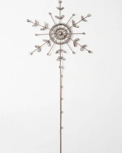 Balsam Hill Antiqued Snowflake Christmas Tree Topper Hot