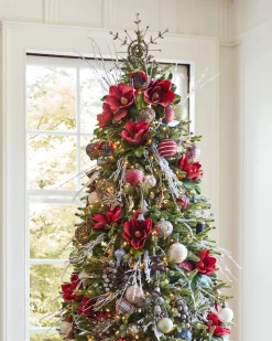 Balsam Hill Antiqued Snowflake Christmas Tree Topper Hot