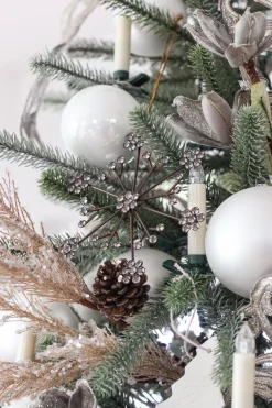 Balsam Hill Antiqued Snowflake Christmas Ornament Collection Sale