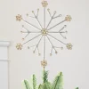 Balsam Hill Beaded Snowflake Christmas Tree Toppers Clearance