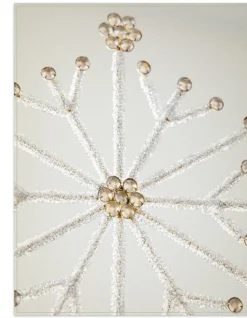Balsam Hill Beaded Snowflake Christmas Tree Toppers Clearance