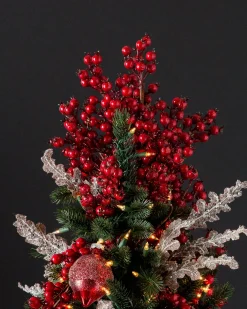 Balsam Hill Berry Bouquet Christmas Tree Topper Discount