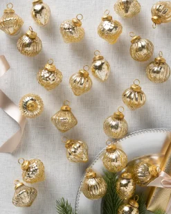 Balsam Hill BH Essentials Mercury Glass Ornament Collection New
