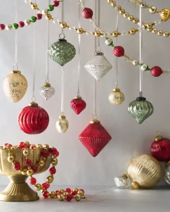 Balsam Hill BH Essentials Mercury Glass Ornament Collection New