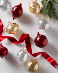 Balsam Hill BH Essentials Swirl Ornament Collection