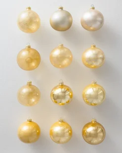 Balsam Hill BH Essentials Tonal Ornament Collection Outlet