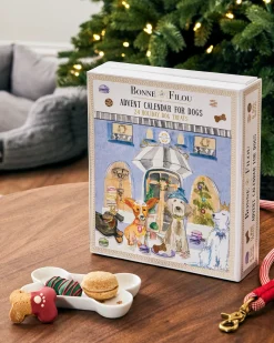 Balsam Hill Bonne Et Filou 24-Day Dog Treat Advent Calendar Online