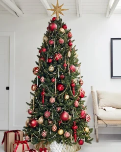 Balsam Hill Brilliant Bordeaux Ornament Collection