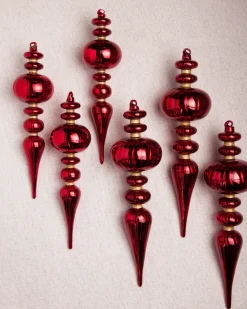 Balsam Hill Brilliant Bordeaux Ornament Collection