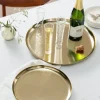 Balsam Hill Brushed Brass Serving Trays Online