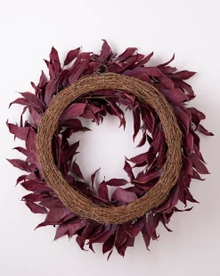 Balsam Hill Burgundy Leaves Foliage Discount