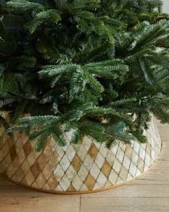 Balsam Hill Capiz Christmas Tree Collar Outlet
