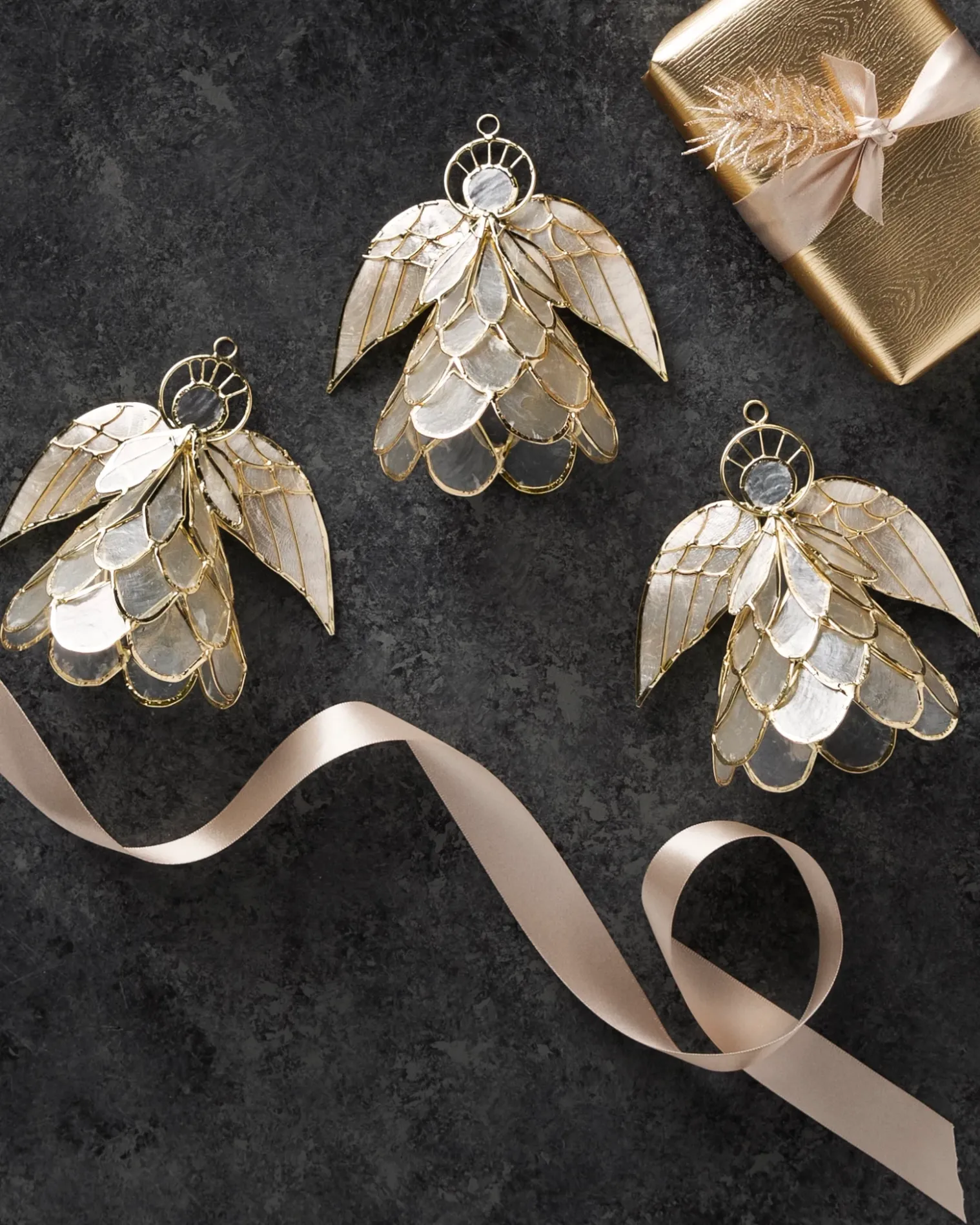Balsam Hill Capiz Ornament Collection Sale