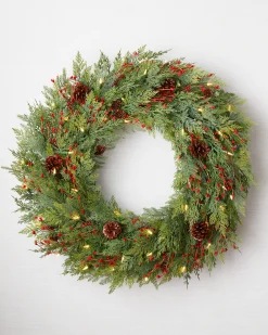 Balsam Hill Cedar Berry Woods Foliage Clearance