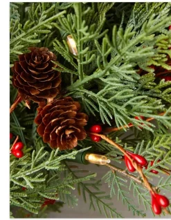 Balsam Hill Cedar Berry Woods Foliage Clearance