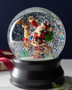 Balsam Hill Christmas Moments Musical Snow Globes New