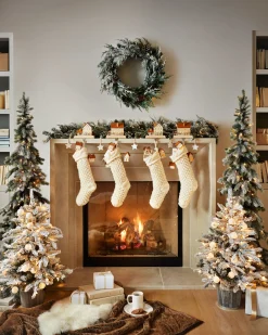 Balsam Hill Chunky Knit Stocking Sale