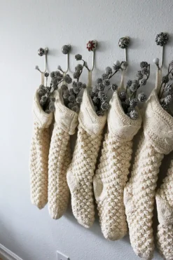 Balsam Hill Chunky Knit Stocking Sale
