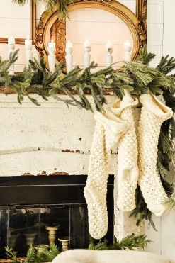 Balsam Hill Chunky Knit Stocking Sale