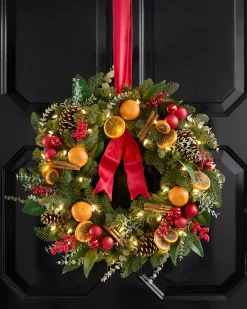 Balsam Hill Citrus Spice Foliage Clearance