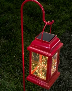 Balsam Hill Classic Lantern Solar Pathway Fairy Light Set
