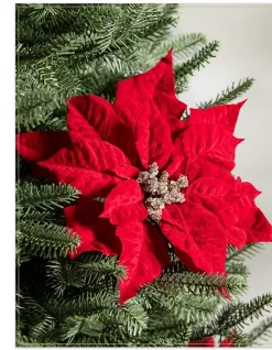 Balsam Hill Classic Poinsettia Christmas Tree Picks Best