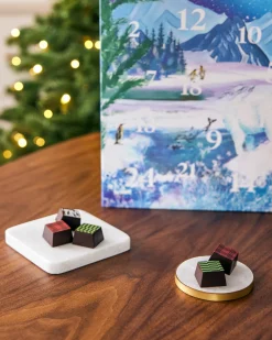 Balsam Hill Compartés Chocolate 24-Day Advent Calendar Discount