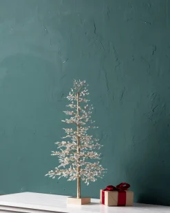 Balsam Hill Crystal & Pearl Champagne Trees