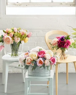 Balsam Hill Dahlia Artificial Flower Arrangements