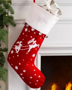 Balsam Hill Dashing Through The Snow Stockings Online