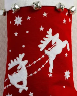 Balsam Hill Dashing Through The Snow Stockings Online