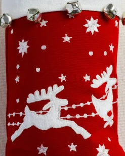 Balsam Hill Dashing Through The Snow Stockings Online