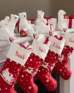 Balsam Hill Dashing Through The Snow Stockings Online