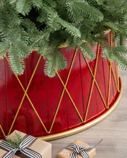 Balsam Hill Drum Christmas Tree Collars Discount