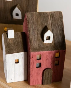 Balsam Hill Farmhouse Lit Wood Villages