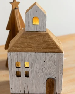 Balsam Hill Farmhouse Lit Wood Villages