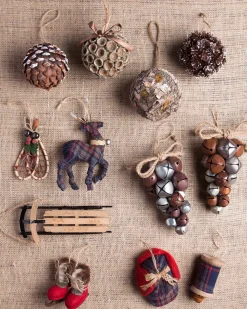 Balsam Hill Farmhouse Ornament Collection