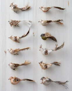 Balsam Hill Feathered Friends Christmas Ornament Collection Outlet