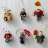 Balsam Hill Festive Friends Felt Christmas Ornament Collection