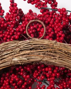 Balsam Hill Festive Red Berry Foliage Discount