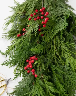 Balsam Hill Fresh Cedar Grove Foliage Discount