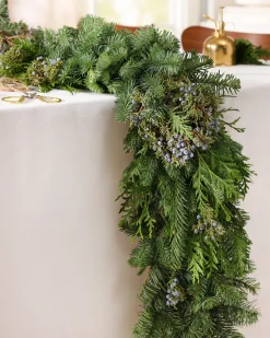 Balsam Hill Fresh Evergreens & Juniper Berry Foliage Outlet