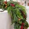 Balsam Hill Fresh Southern Magnolia Evergreen Foliage Outlet